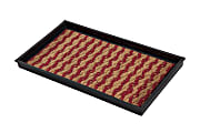 Anji Mountain 2-Pair Rubber Boot Tray, Tan/Red/Black 1 thumbnail image