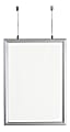 Azar Displays Snap Frame, Double-Sided, 22" x 28", Silver 1 thumbnail image