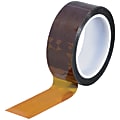 Kapton® Sealing Tape, 3" Core, 1.25" x 108', 1 mil, Amber 1 thumbnail image
