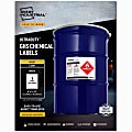 Avery® UltraDuty® GHS Chemical Labels For Laser Printers, Waterproof, UV Resistant, 60501, Rectangle, 8-1/2" x 11", White, Pack Of 50 1 thumbnail image