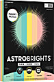 Astrobrights Colored Paper, 8-1/2" x 11", 24 Lb, Punchy Pastel Assortment, Pack Of 200 Sheets