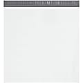 Partners Brand 24" x 24" Poly Mailers With Tear Strips, White, Case Of 200 Mailers 1 thumbnail image