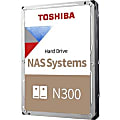 Toshiba N300 HDWG11AXZSTA 10 TB Hard Drive - 3.5" Internal - SATA (SATA/600) - 7200rpm