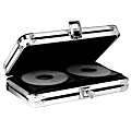 Vaultz® Locking CD Wallet, 48 Capacity, Black 1 thumbnail image