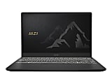 MSI Summit B14 A11M-076 14" Ultrabook  - 1920 x 1080 - Intel Core i7 (11th Gen) i7-1165G7 1.20 GHz - 16 GB RAM - 1 TB SSD - Ink Black - Windows 10 Pro - Intel Iris Xe Graphics - 10 Hour Battery