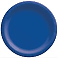 Amscan Go Brightly Solid Lunch Paper Plates, 8-1/2", Royal Blue, Pack Of 16 Plates 1 thumbnail image