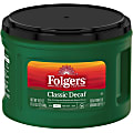 Folgers® Classic Decaf Coffee Medium, 19.2 oz Per Canister