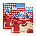 Smucker's Uncrustables Peanut Butter & Strawberry Sandwiches, 2 Oz, 10 Sandwiches Per Box, Pack Of 2 Boxes