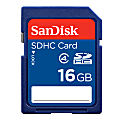 SanDisk® SDHC™ (Secure Digital High Capacity) Memory Card, 16GB 1 thumbnail image
