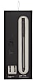 TUL® Fine Writing Solid Metal Barrel Retractable Gel Pen with 2 Refills, Medium Point, 0.7 mm, Gunmetal Barrel, Black & Blue Inks 1 thumbnail image
