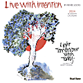 2024 Brush Dance Monthly Square Wall Calendar, 12" x 12", Live with Intention, January To December 1 thumbnail image