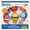 Learning Resources Smart Snacks Rainbow Color Cones 1 thumbnail image
