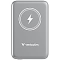 Verbatim Charge 'n' Go Magnetic Wireless Power Bank, Gray, 32249 1 thumbnail image