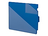 Smead Extra Wide Letter - Pocket divider - pre-printed: OUT - tabbed - blue (pack of 50) 1 thumbnail image
