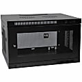 Tripp Lite SmartRack 6U Low-Profile Switch-Depth-Plus Wall-Mount Mini Rack Enclosure For Server