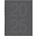 2025 Willow Creek Press Weekly/Monthly Softcover Planner, 8-1/2” x 11”, Charcoal Gray, January To December, 48900 1 thumbnail image