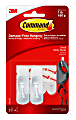 Command General Purpose Removable Plastic Hooks, Small, 1-Lb Capacity, Pack Of 2 1 thumbnail image