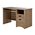 South Shore Gascony 46"W Computer Desk, Rustic Oak 1 thumbnail image