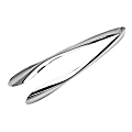 Hoffman Browne Stainless Steel Utility Tongs, 14", Silver, Pack Of 48 Tongs