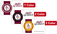 Custom 1, 2 Or 3 Color Printed Labels/Stickers, Rectangle, 1-7/8" x 3", Box Of 250 1 thumbnail image