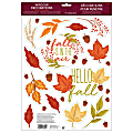 Amscan Vinyl Fall Foliage Window Decoration Sets, Pack Of 7 Sets 1 thumbnail image