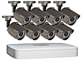 Q-See 8-Channel DVR Surveillance System With 8 Cameras
