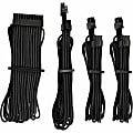 CORSAIR Premium individually sleeved starter kit (Type 4, Generation 4) - Power cable kit - 2 ft - black