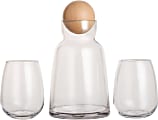 TJ Riley Wooden Ball Carafe Set, 9-1/4" x 5" 1 thumbnail image