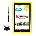 Linsay F7 Tablet, 7" Screen, 2GB Memory, 64GB Storage, Android 13, Kids Yellow 1 thumbnail image