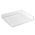 Russell & Hazel Acrylic Inbox, 2-1/8”H x 12-3/8”W x 10”D, Clear 1 thumbnail image