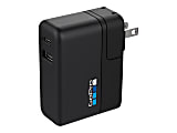 GoPro Supercharger - Power adapter - 27.5 Watt - 2 output connectors (USB, USB-C) - black - for Fusion; HERO5; HERO5 Session; HERO6; HERO7 Black, Silver, White 1 thumbnail image