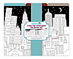 Barker Creek File Folders, Letter Size, Color Me! Cityscapes, Pack Of 12