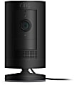 Ring Stick Up Cam Plug-In, 2.36"H x 2.36"W x 3.82"D, Black 1 thumbnail image