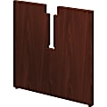 HON® Preside™ Conference Table Adder Slab Base, Mahogany