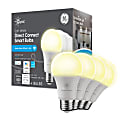 GE Cync Direct Connect Dimmable A19 Smart Bulbs, Soft White, Pack Of 4 Bulbs 1 thumbnail image