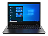 Lenovo ThinkPad L14 Gen1 20U5004UUS 14" Laptop - AMD Ryzen 7 PRO 4750U Octa-core 1.70 GHz - 8 GB RAM - 256 GB SSD - Glossy Black - Windows 10 Pro - AMD Radeon Graphics