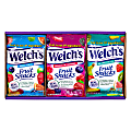 Welch's Fruit Snacks Variety Pack, 2.25 Oz, Pack Of 20 Pouches