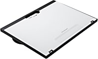 Mind Reader 8-Position Laptop Desk, 7-7/8”H x 11-5/16”W x 14-13/16”D, White 1 thumbnail image