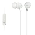 Sony Fashion Color EX Earbud Headset, White
