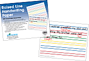 Barker Creek Handwriting Paper, 8-1/2" x 11", Raised Line, Pack Of 50 Sheets 1 thumbnail image