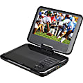 Supersonic SC-179DVD Portable DVD Player - 9" Display - 800 x 480 - Black 1 thumbnail image