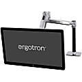 Ergotron Sit-Stand Desk Mounting Arm For Flat-Panel Displays, Polished Aluminum 1 thumbnail image