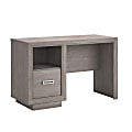 Sauder Hayes Garden 48"W Single Ped Computer Desk With File Drawer, Ashen Oak™ 1 thumbnail image