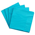 JAM PAPER Medium Lunch Napkins - 6 1/2 x 6 1/2 - Sea Blue - 40/Pack  1 thumbnail image