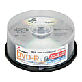 SKILCRAFT® Built-In Burning and Encryption DVD-R Recordable Media With Spindle, 700MB/120 Minutes, Pack Of 25