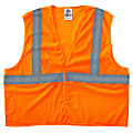 Ergodyne GloWear Safety Vest, Super Econo, Type-R Class 2, X-Small, Orange, 8205HL 1 thumbnail image