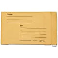 SKILCRAFT® Kraft Lightweight Cushioned Mailers, 6" x 10", Kraft, Pack Of 200 (AbilityOne 8105-00-117-9860)