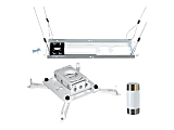 Chief KITPS006W - Mounting kit (extension column, ceiling mount, suspended ceiling plate) - for projector - white - ceiling mountable 1 thumbnail image