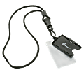 SKILCRAFT® Flight Line Lanyards, 6"H x 6"W x 5 15/16"D, Black, Pack Of 12 1 thumbnail image