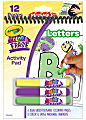 Crayola Color & Erase Reusable Activity Pad Letters 1 thumbnail image